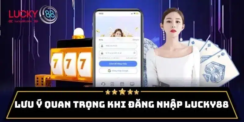 Đăng Nhập Lucky88 3 Những điều cần nhớ khi sử dụng tài khoản Lucky88